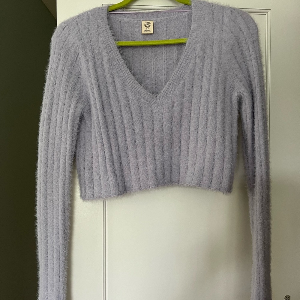 Urban outfitters soft cropped sweater